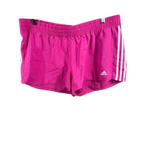 Adidas Women's Size XL Pink Pacer 3S Woven Athletic Performance‎ Running Shorts